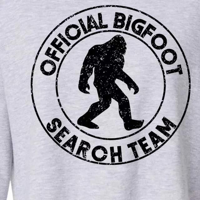 Official Bigfoot Search Team Cropped Pullover Crew