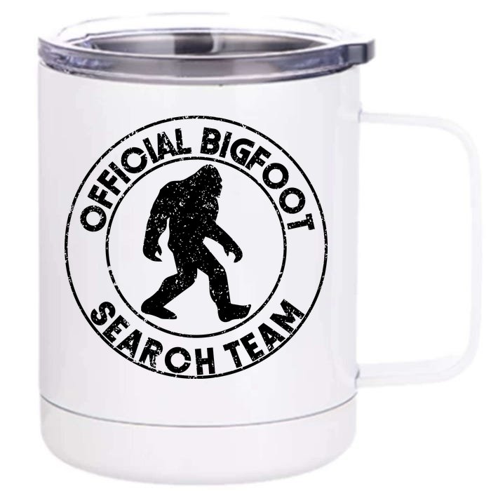 Official Bigfoot Search Team Front & Back 12oz Stainless Steel Tumbler Cup