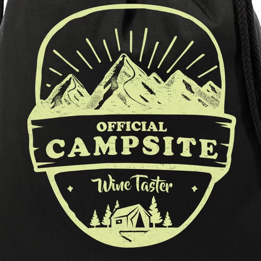 Official Campsite Wine Taster Drawstring Bag