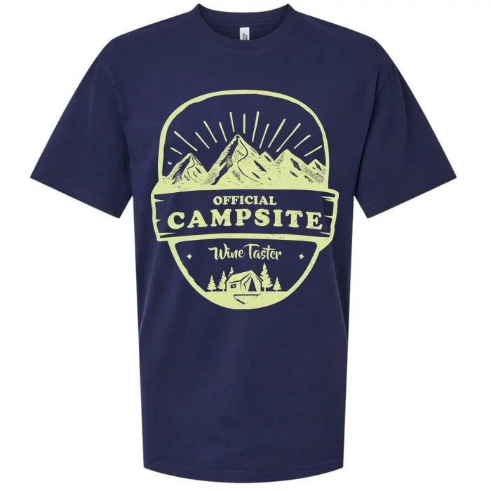 Official Campsite Wine Taster Sueded Cloud Jersey T-Shirt