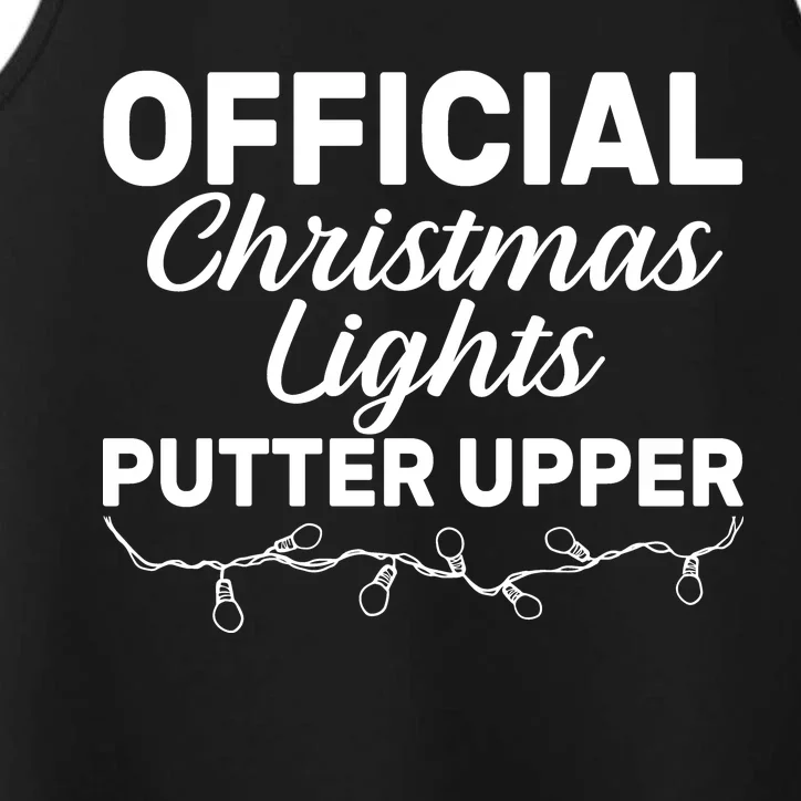 Official Christmas Light Putter Upper Performance Tank