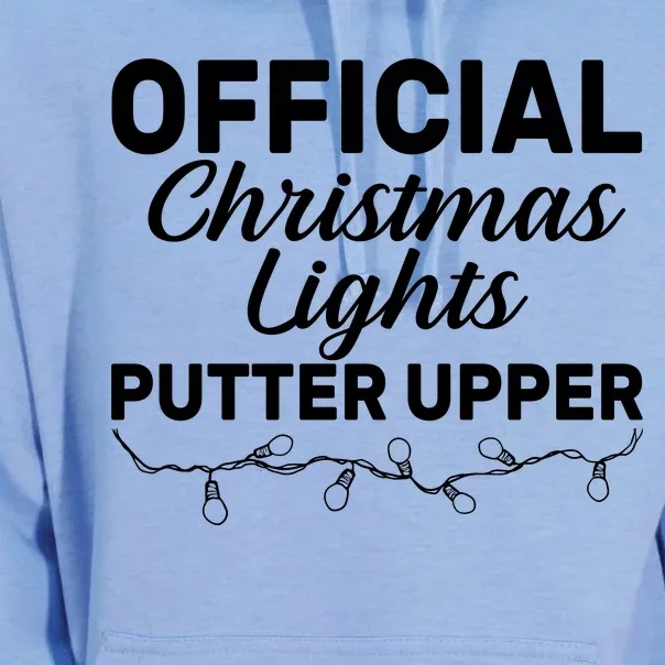 Official Christmas Light Putter Upper Unisex Surf Hoodie