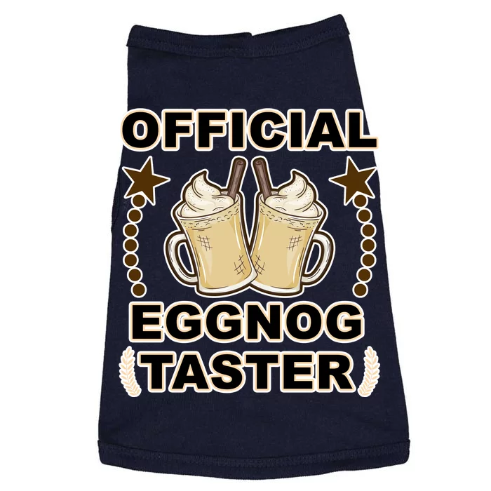 Official Eggnog Taster Doggie Tank