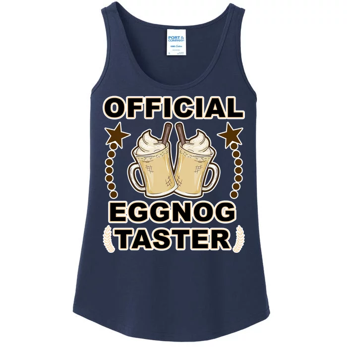 Official Eggnog Taster Ladies Essential Tank