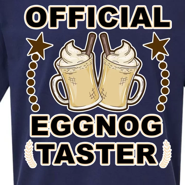 Official Eggnog Taster Sueded Cloud Jersey T-Shirt