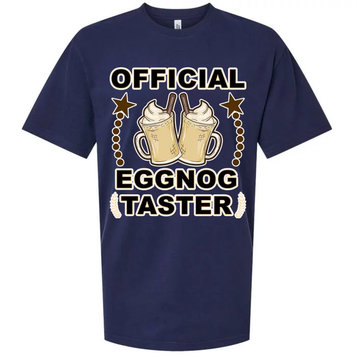 Official Eggnog Taster Sueded Cloud Jersey T-Shirt