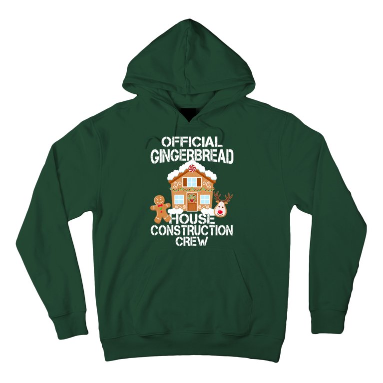 Official Gingerbread House Construction Crew Hoodie