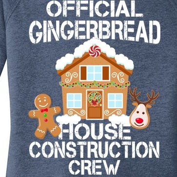Official Gingerbread House Construction Crew Women’s Perfect Tri Tunic Long Sleeve Shirt