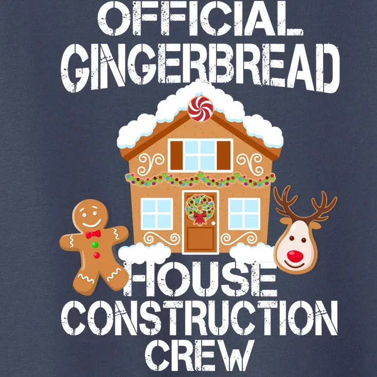 Official Gingerbread House Construction Crew Toddler T-Shirt