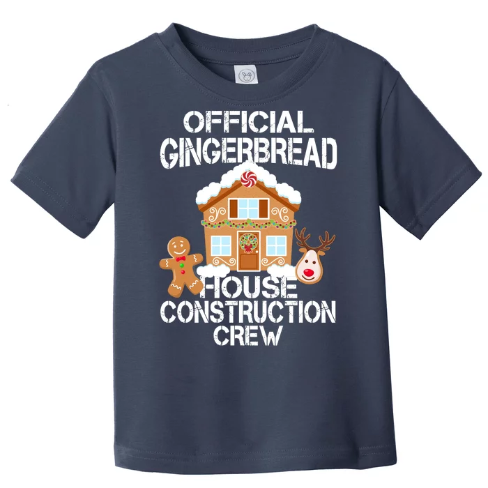 Official Gingerbread House Construction Crew Toddler T-Shirt