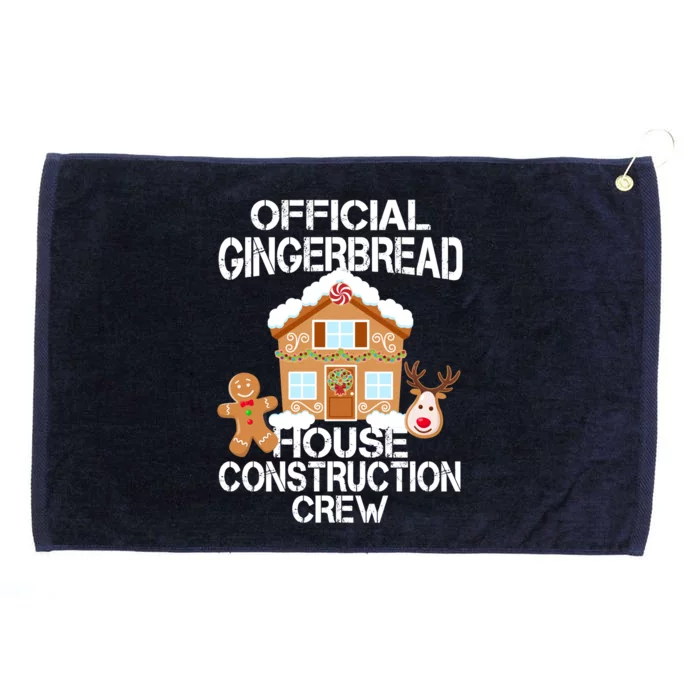 Official Gingerbread House Construction Crew Grommeted Golf Towel