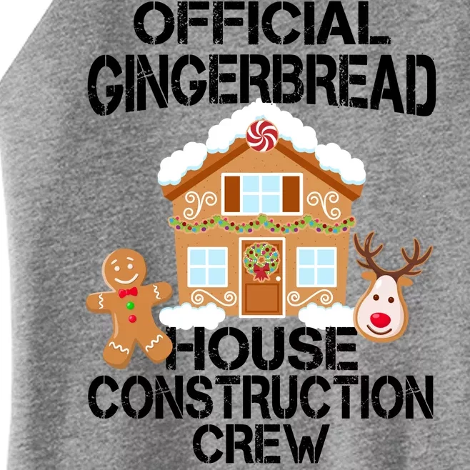 Official Gingerbread House Construction Crew Women’s Perfect Tri Rocker Tank