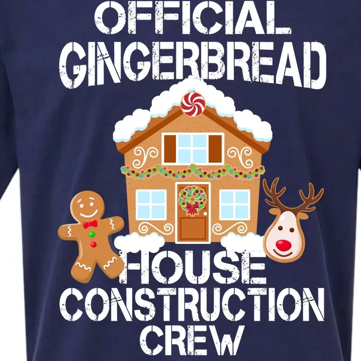 Official Gingerbread House Construction Crew Sueded Cloud Jersey T-Shirt