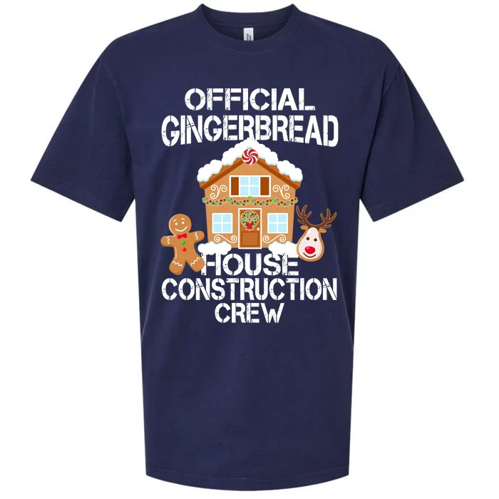 Official Gingerbread House Construction Crew Sueded Cloud Jersey T-Shirt