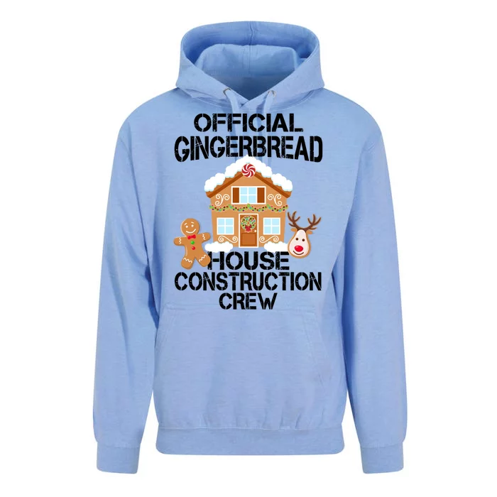 Official Gingerbread House Construction Crew Unisex Surf Hoodie