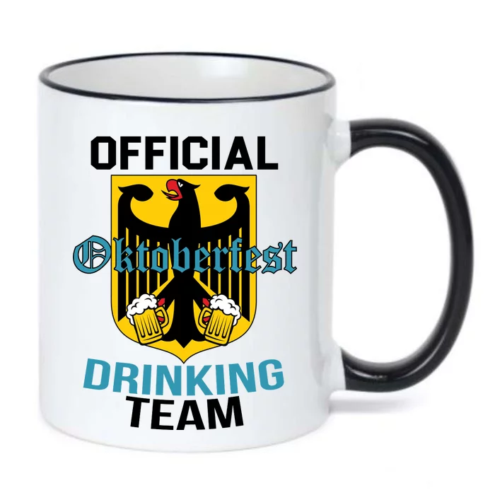 Official Oktoberfest Drinking Team Black Color Changing Mug