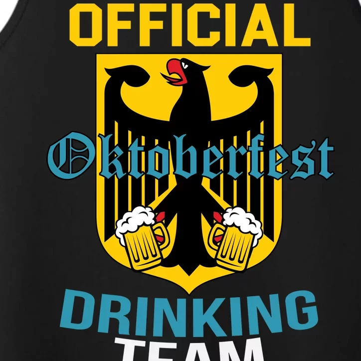 Official Oktoberfest Drinking Team Performance Tank