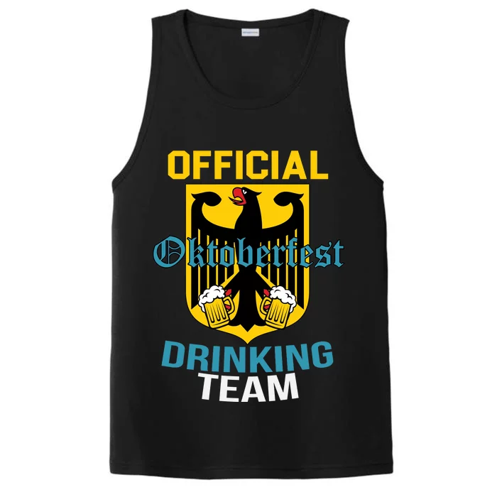 Official Oktoberfest Drinking Team Performance Tank