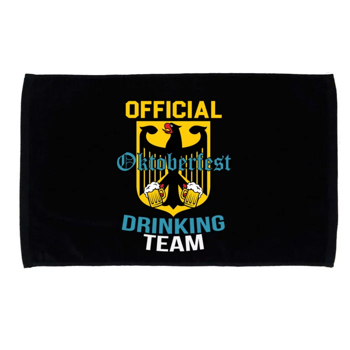 Official Oktoberfest Drinking Team Microfiber Hand Towel