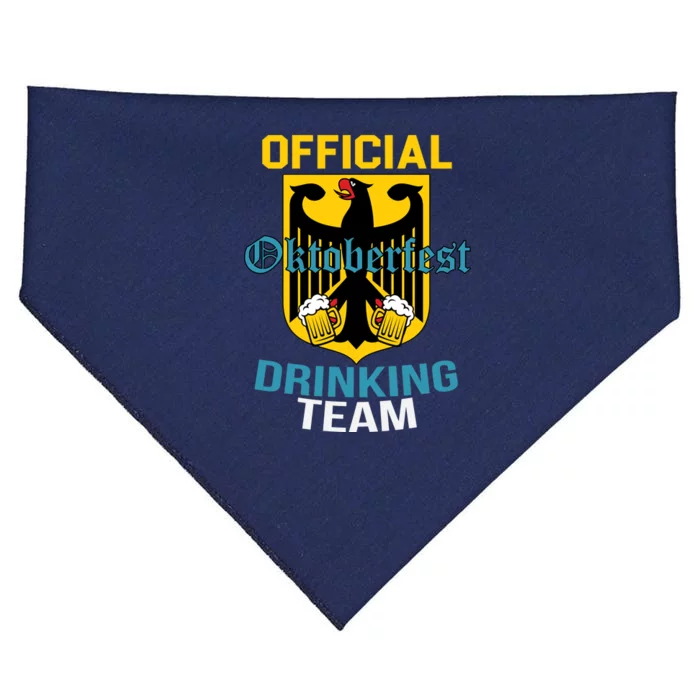 Official Oktoberfest Drinking Team USA-Made Doggie Bandana