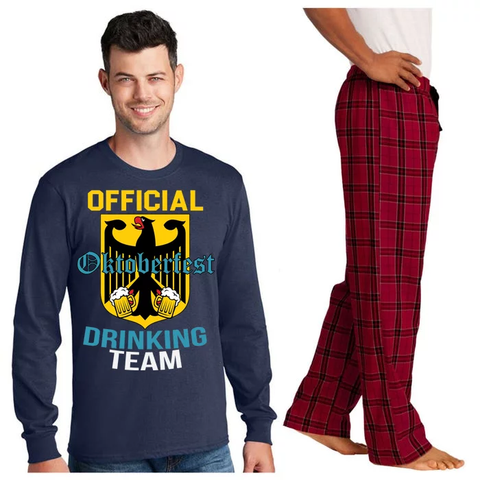 Official Oktoberfest Drinking Team Long Sleeve Pajama Set