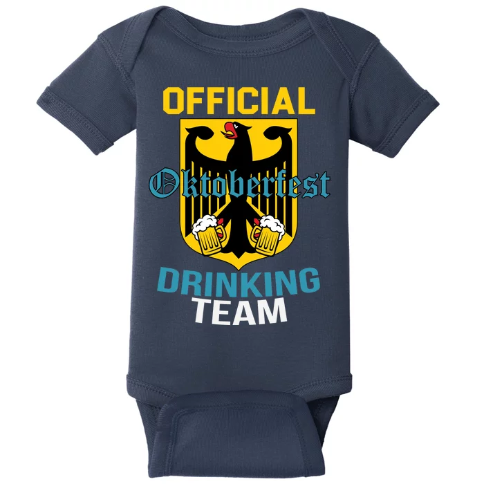 Official Oktoberfest Drinking Team Baby Bodysuit