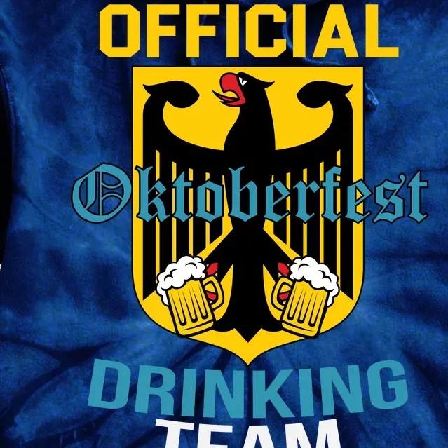 Official Oktoberfest Drinking Team Tie Dye Hoodie