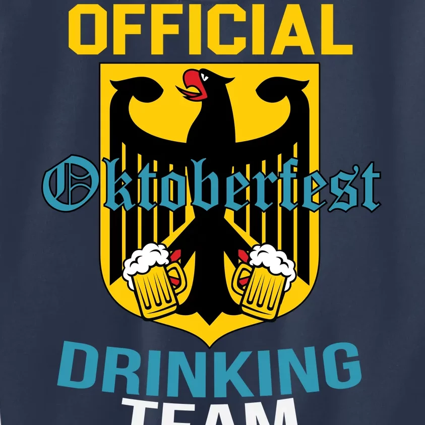 Official Oktoberfest Drinking Team Kids Sweatshirt