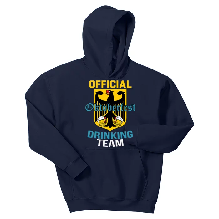 Official Oktoberfest Drinking Team Kids Hoodie