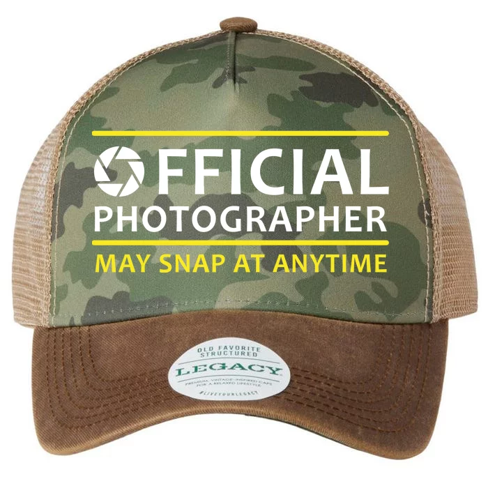 Official Photographer May Snap At Anytime Legacy Tie Dye Trucker Hat