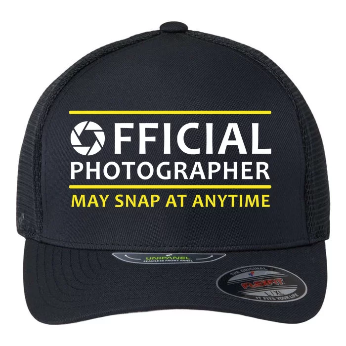 Official Photographer May Snap At Anytime Flexfit Unipanel Trucker Cap