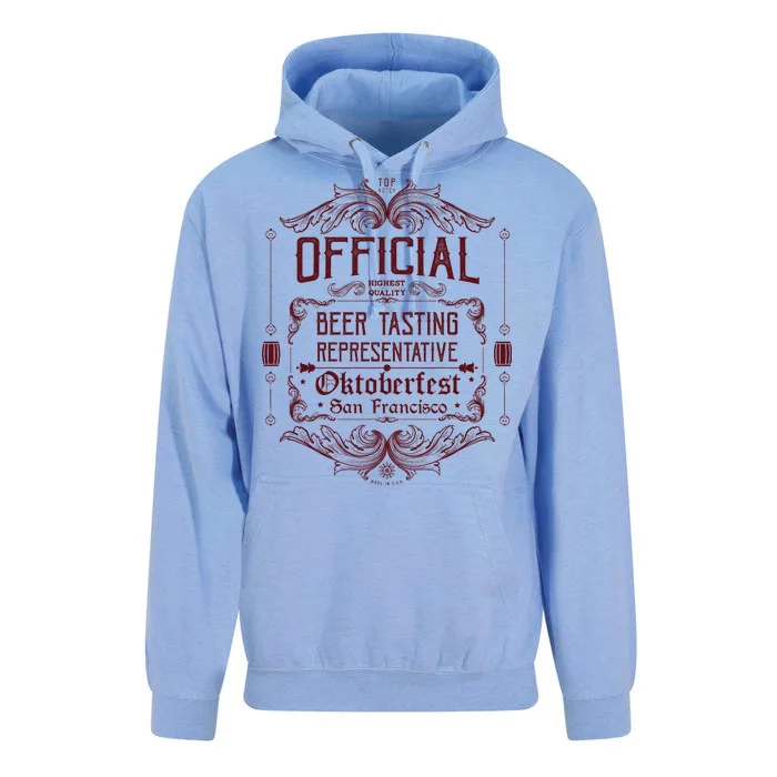 Official San Francisco Oktoberfest Beer Tasting Representative Unisex Surf Hoodie