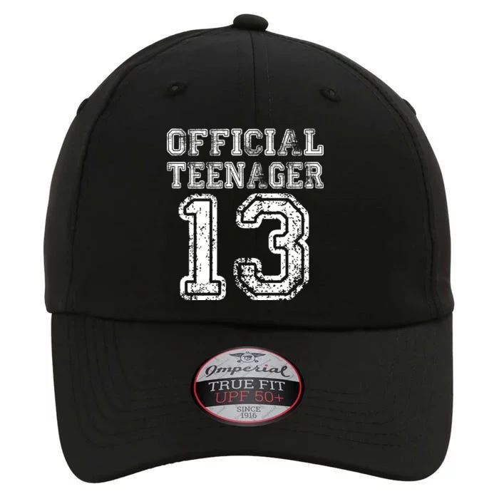 Official Teenager 13th Birthday The Original Performance Cap