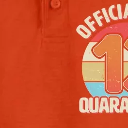 Officially A Quaranteen 13th Birthday Dry Zone Grid Performance Polo