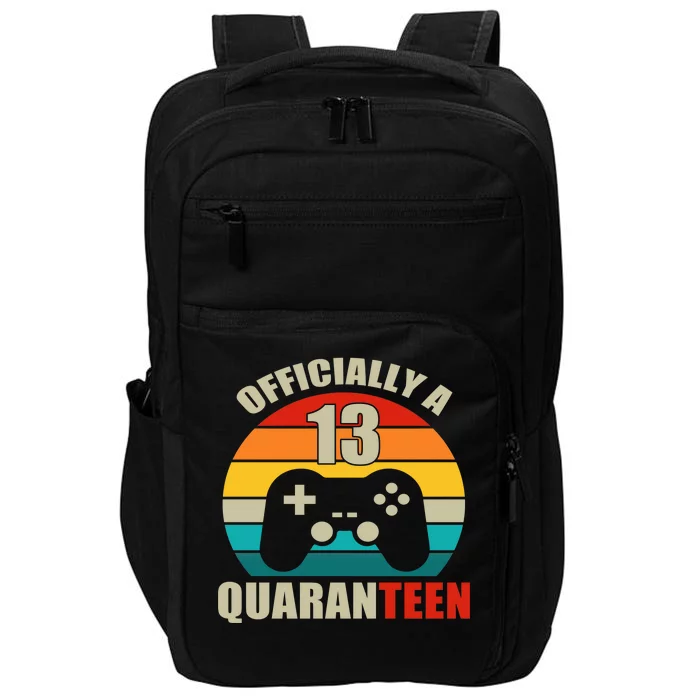 Officially Quaranteen 13th Birthday Impact Tech Backpack