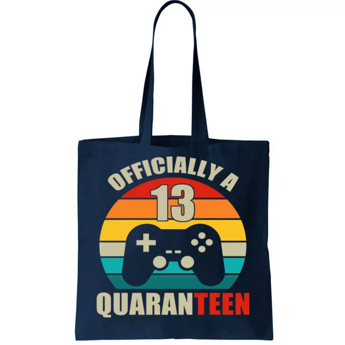 Officially Quaranteen 13th Birthday Tote Bag