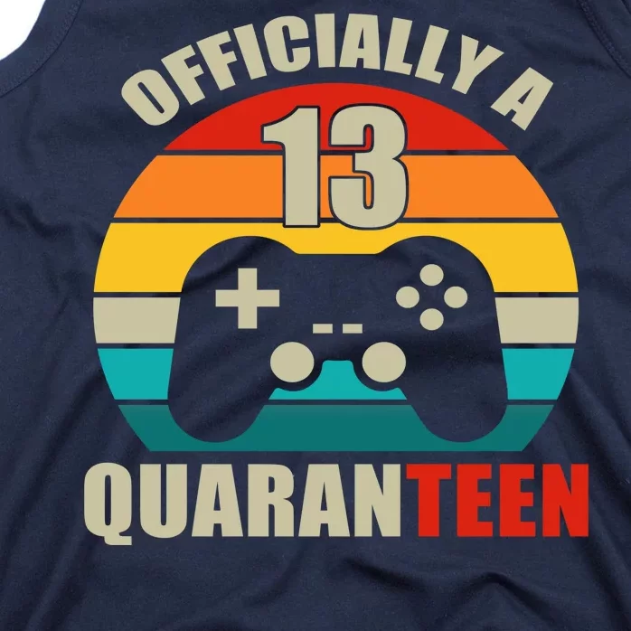 Officially Quaranteen 13th Birthday Tank Top