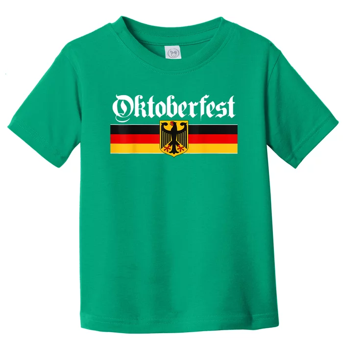 Oktoberfest Funny German Culture Gift Toddler T-Shirt