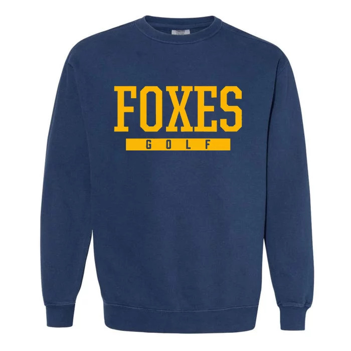 Omro Foxes Golf Hs Garment-Dyed Sweatshirt