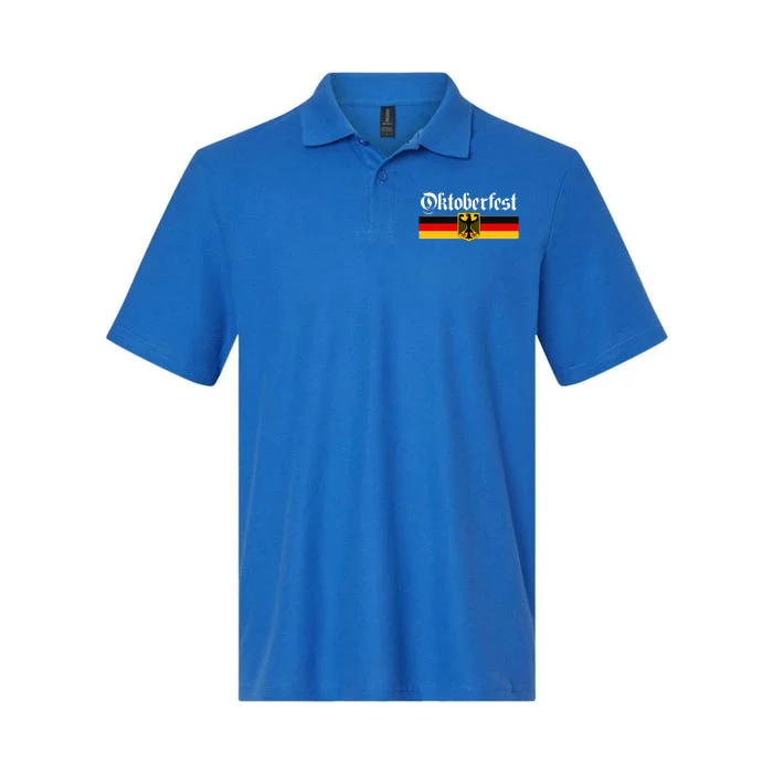 Oktoberfest Funny German Culture Gift & Graphic Softstyle Adult Sport Polo