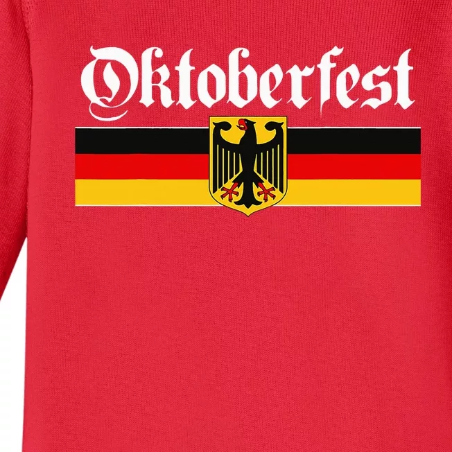 Oktoberfest Funny German Culture Gift & Graphic Baby Long Sleeve Bodysuit