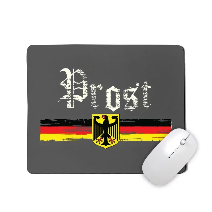 Oktoberfest For German Flag Prost Vintage Mousepad