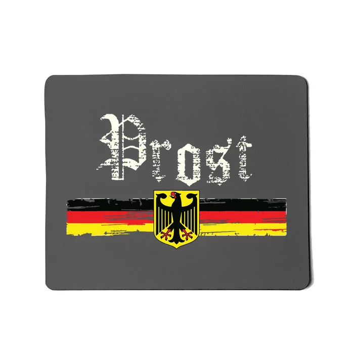 Oktoberfest For German Flag Prost Vintage Mousepad