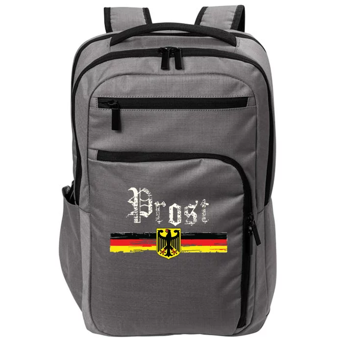 Oktoberfest For German Flag Prost Vintage Impact Tech Backpack