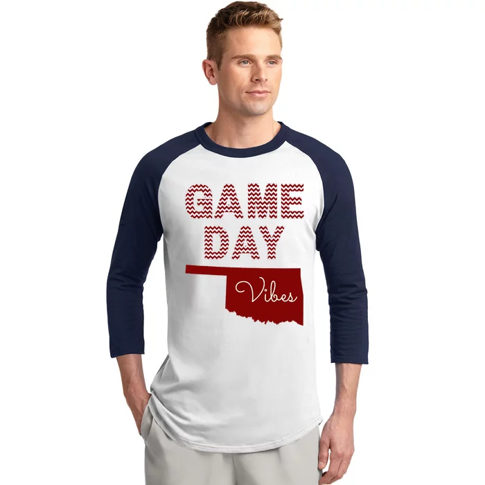 Oklahoma Football Game Day Baseball Sleeve Shirt