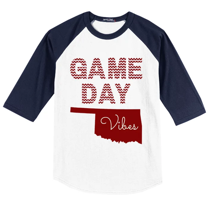 Oklahoma Football Game Day Baseball Sleeve Shirt