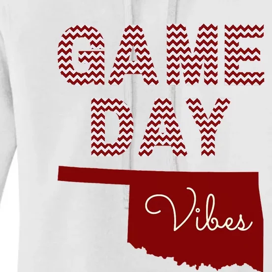 Oklahoma Football Game Day Women's Pullover Hoodie