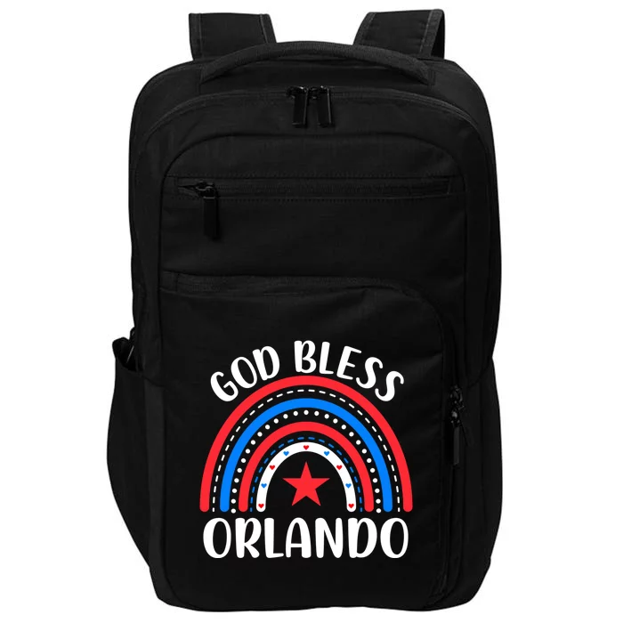 Orlando Florida Gift I Love Orlando Florida Usa Gift Impact Tech Backpack