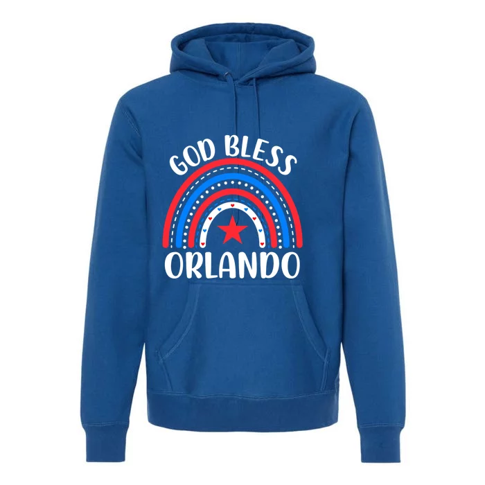 Orlando Florida Gift I Love Orlando Florida Usa Gift Premium Hoodie