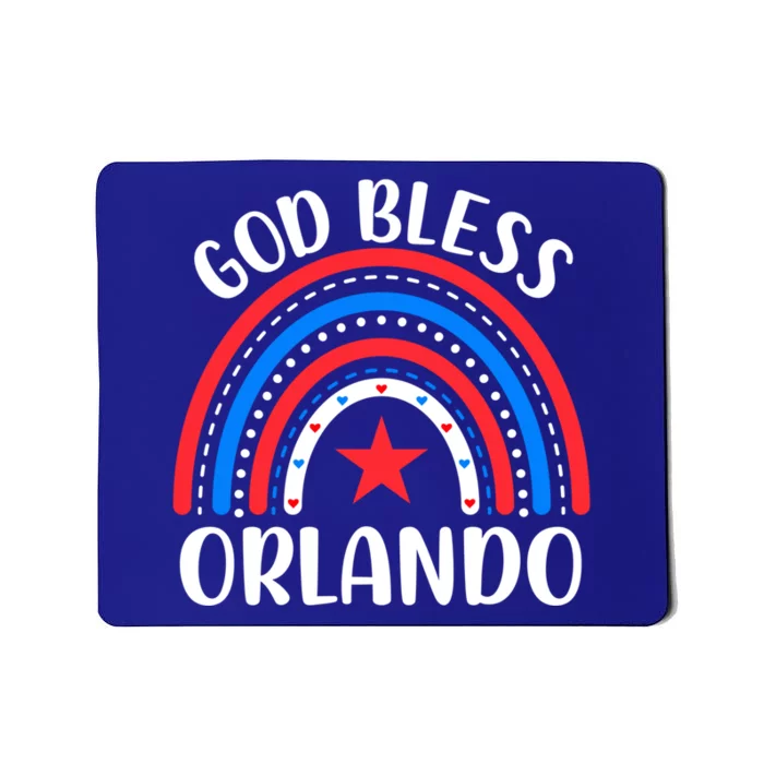 Orlando Florida Gift I Love Orlando Florida Usa Gift Mousepad